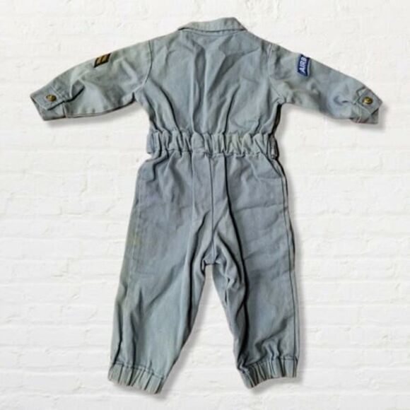 NWT Vintage Air Force Infant Romper 12 Months The May Company - Picture 3 of 8